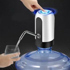 Water Bottle Electric Automatic Universal Dispenser 5 Gallon White