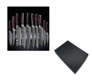 Knife Chef's Knife Chef's Knife Kitchen Knife Cooking Gift box of 10piece set