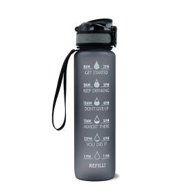 1L Tritan Water Bottle Grey