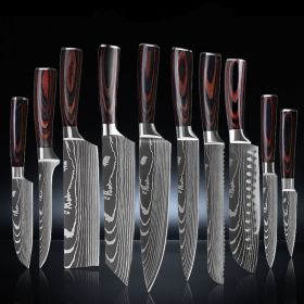 Knife Chef's Knife Chef's Knife Kitchen Knife Cooking 10piece set
