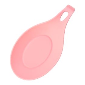 Silicone Spoon Mat Pink