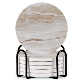 Coaster Set Tan
