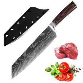 10PCS Japanese Damascus Steel Chef Knife 7.5GYUTO KNIFE