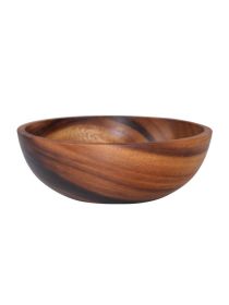 Acacia wooden bowl wooden tableware Brown-14X7cm
