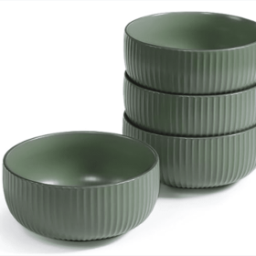 Vertical Bowls Green