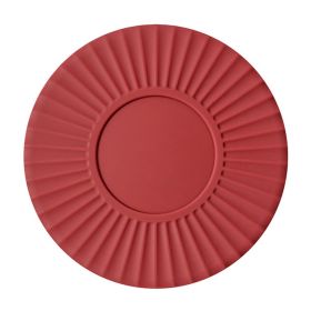 Non-slip Silicone Dining Table Placemat Red