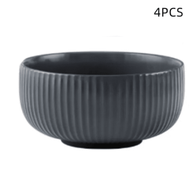 Vertical Bowls Gray