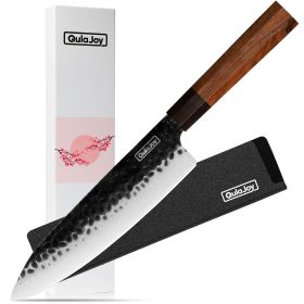 Qulajoy 7 Inch Santoku Knife Chef1