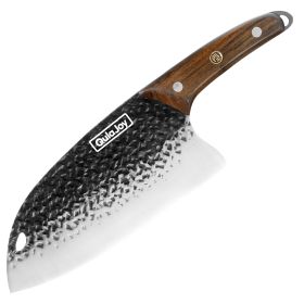 Qulajoy Meat Cleaver Knife Steel Meat Cleaver Knife
