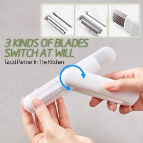 3 In 1 Multifunctional Rotary Paring Knife