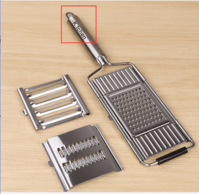 Stainless Steel Grater, Vegetable And Fruit Slicer, Peeler MKC