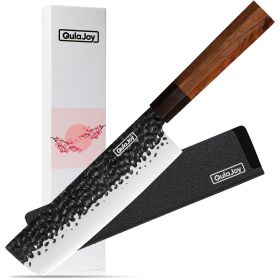 Qulajoy 7 Inch Santoku Knife Nakiri