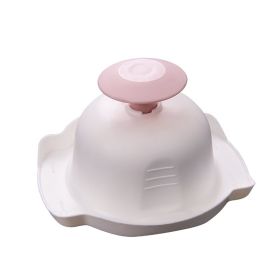 Stainless Steel Grater, Vegetable And Fruit Slicer, Peeler Pink hand guard