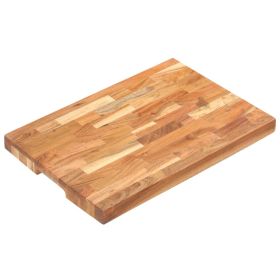 Chopping Board 19.7"x13.8"x1.6" Solid Wood Acacia