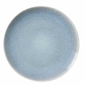 Better Homes & Gardens Blue Reactive Linette Round Stoneware Salad Plate Round 8.5'D
