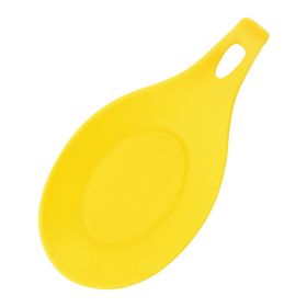 Silicone Spoon Mat Yellow