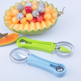 3-piece Set Of Fruit Carving Knife; Creative Ice Cream Dig Ball Scoop; DIY Assorted Cold Dishes Tool