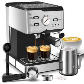 Espresso Machine 20 Bar Pressure Cappuccino Latte Maker