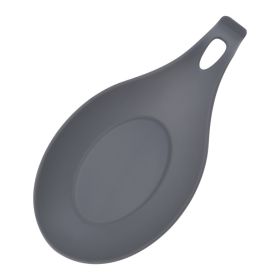 Silicone Spoon Mat Gray