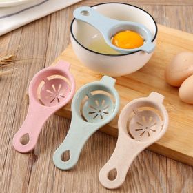Stem Egg Separator White and Yolk Filter Kitchen Baking Separator Tool (Color: 5)