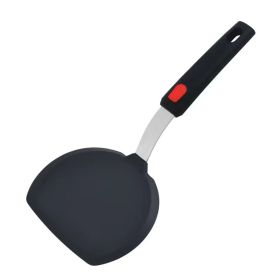 1pc Silicone Spatula Turner; Frying Shovel; Nonstick & Heat Resistant Cooking Spatulas Cookware; Large Flexible Kitchen Utensils BPA (Items: Spatula)